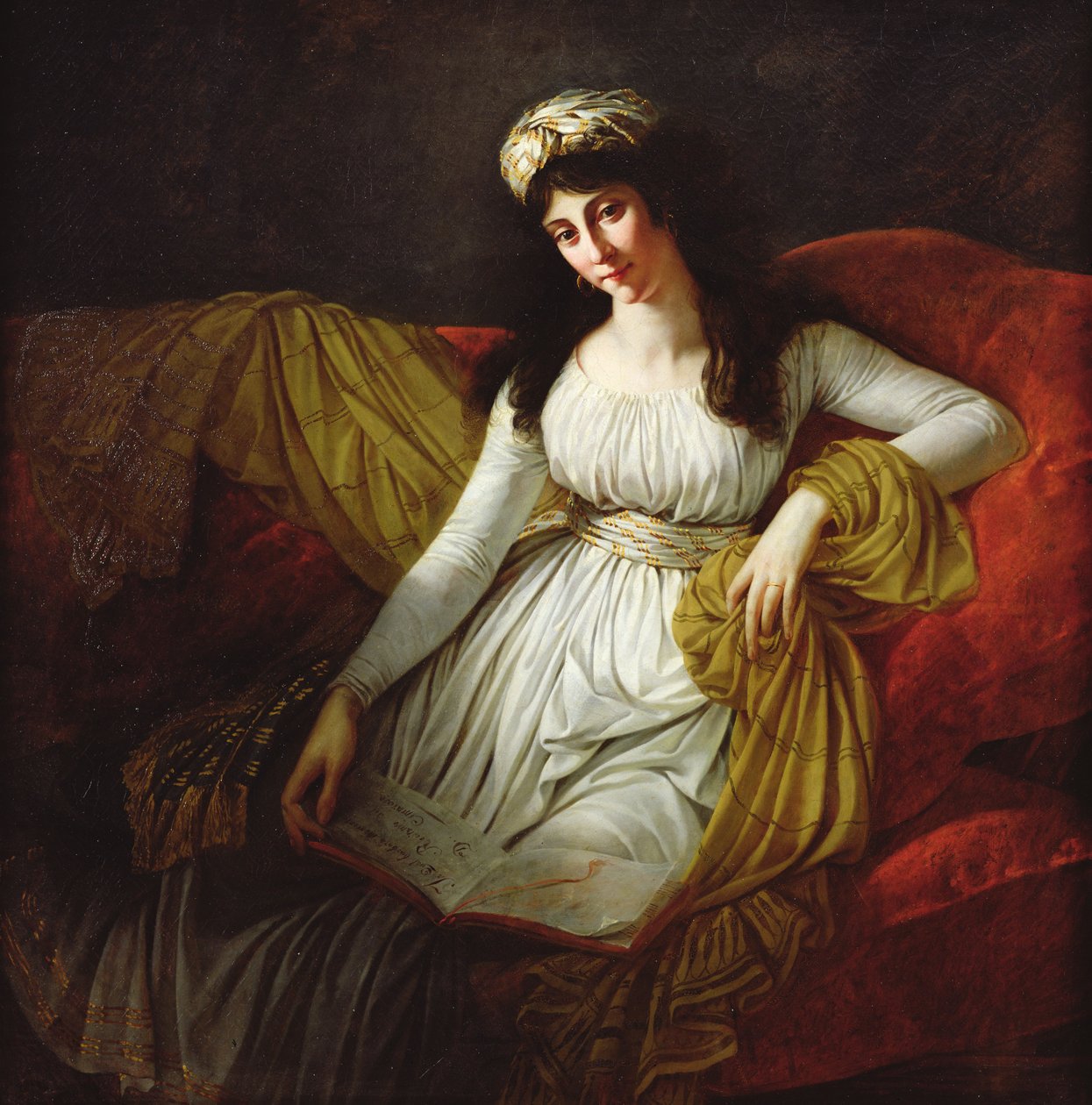 Madame Favregan muotokuva, 1798 tekijältä Antoine Jean Gros