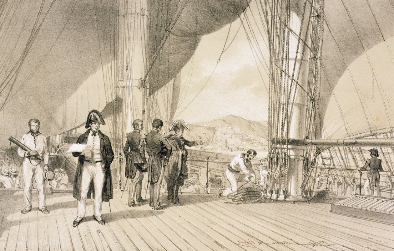 Comte de Bourmont ja Admiral Duperre l