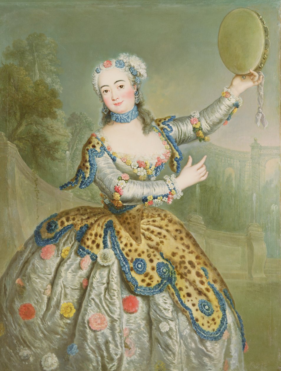 Barbara Campanini tekijältä Antoine Pesne