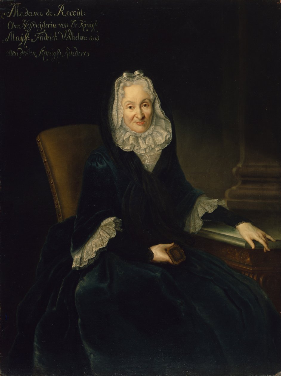 Madame Marte de Rocoulle, n. 1735 tekijältä Antoine Pesne