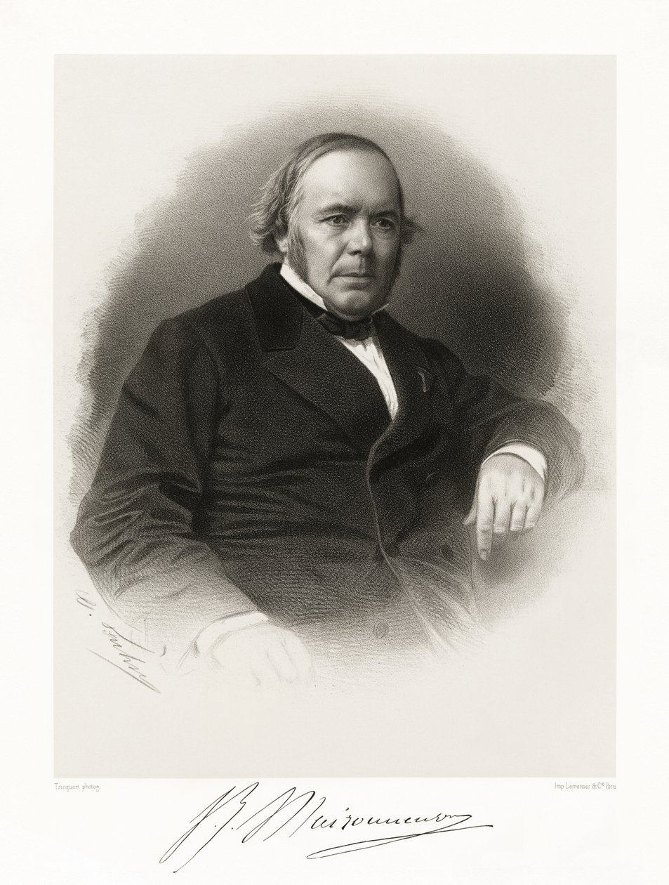 Jacques Gilles Maisonneuve, 1865-66 tekijältä Antoine Rene Trinquart