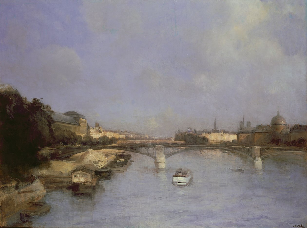Seine-joki, Pariisi tekijältä Antoine Vollon