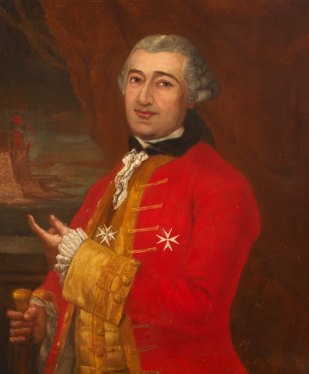 Rene Jacob de Tigne, n. 1798 tekijältä Antoine de Favray