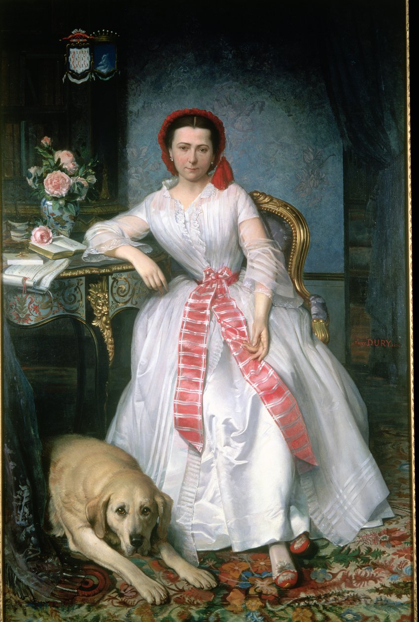 Josephine Bowes (1825-74) tekijältä Antoine or Tony Dury