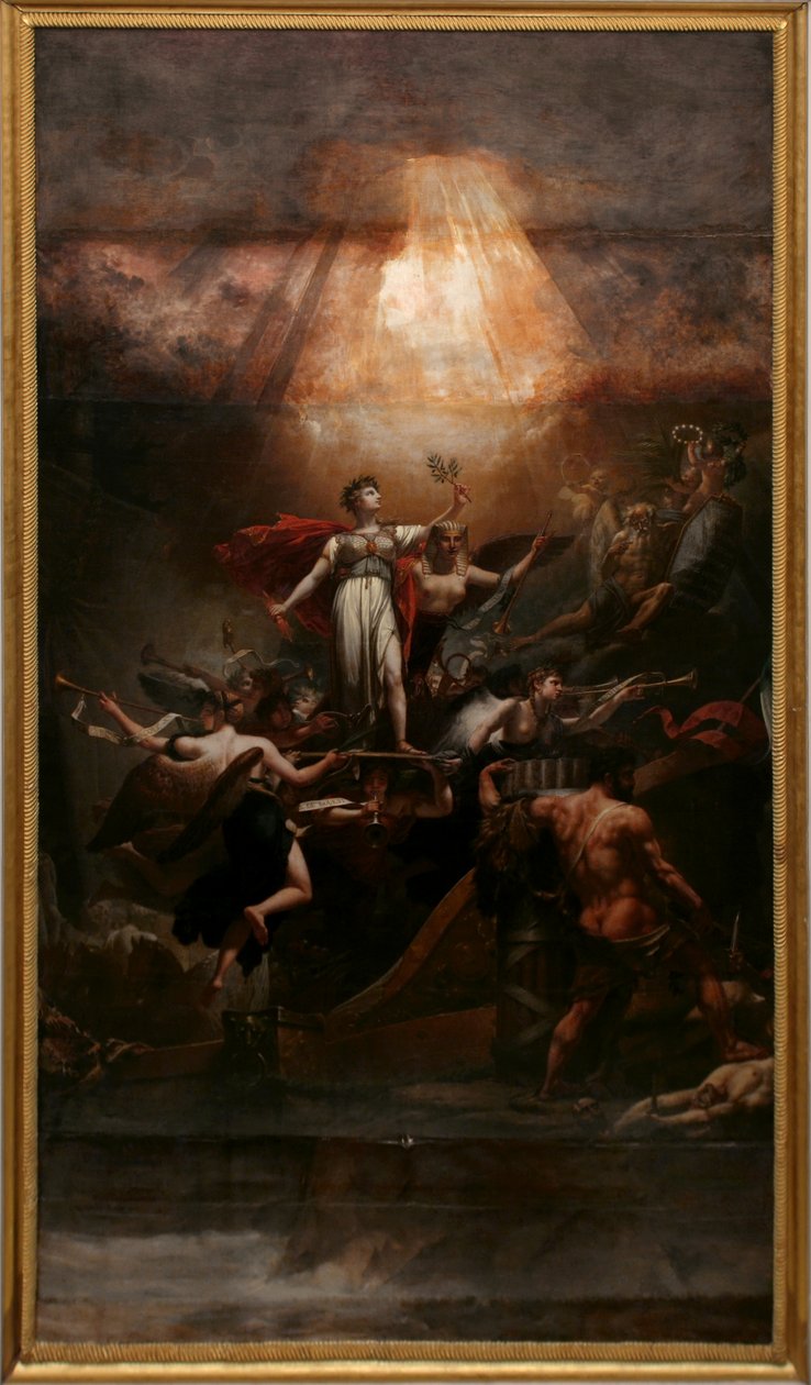 Allégorie du dix-huit brumaire tai La France sauvée tekijältä Antoine François Callet
