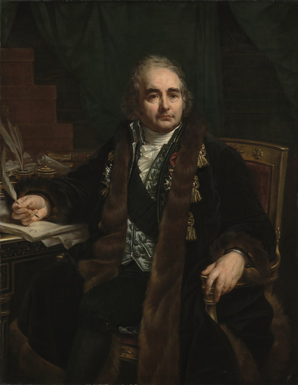 Kreivi Jean-Antoine Chaptalin muotokuva tekijältä Antoine-Jean Gros