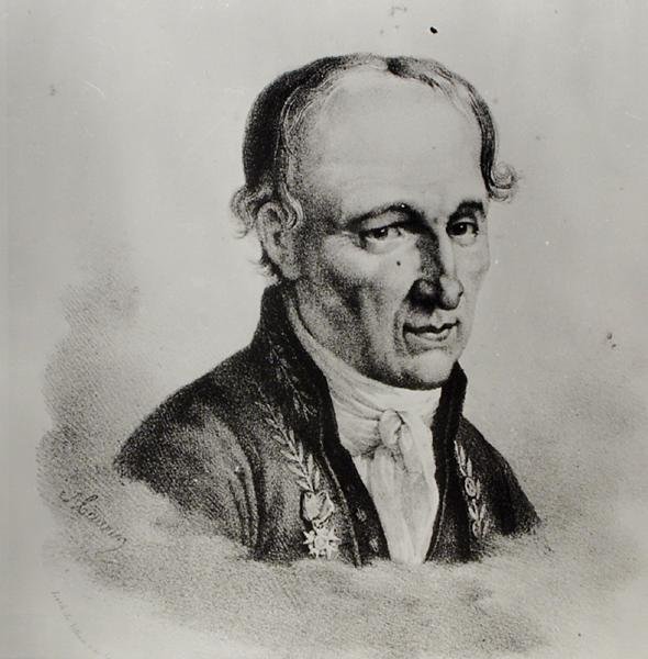 Muotokuva Rene Just Hauysta (1743-1822) (litho) (m/w kuva) tekijältä Antoine (after) Maurin