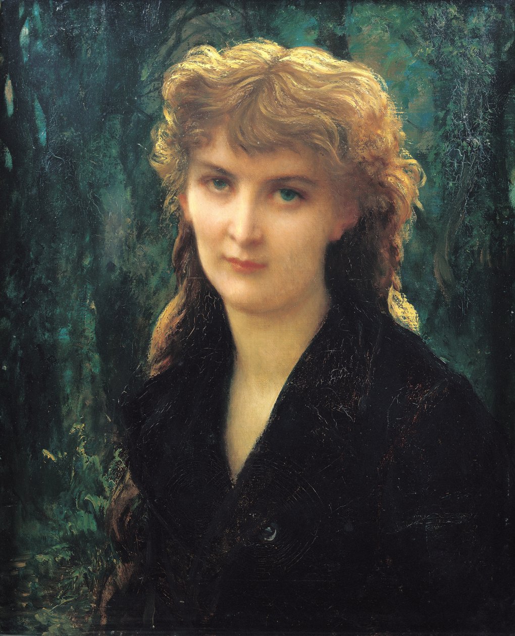 Paronitar Eleonore de Uckermann (1853-1936) 1884 tekijältä Antoine Auguste Ernest Herbert or Hebert