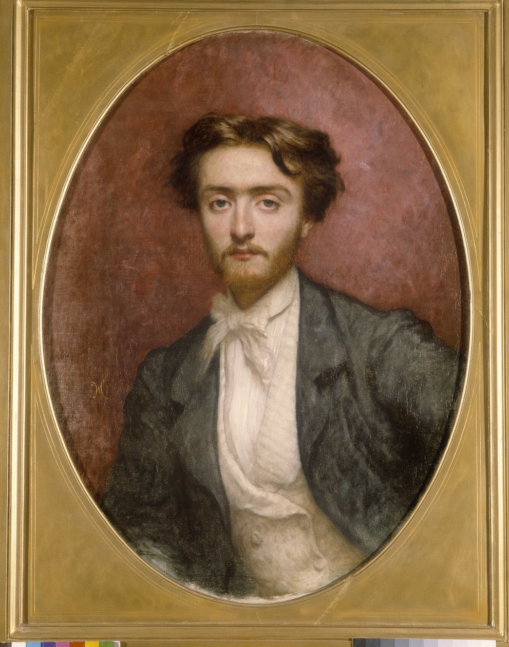 Pierre Pastren muotokuva (öljy kankaalle) tekijältä Antoine Auguste Ernest Herbert or Hebert
