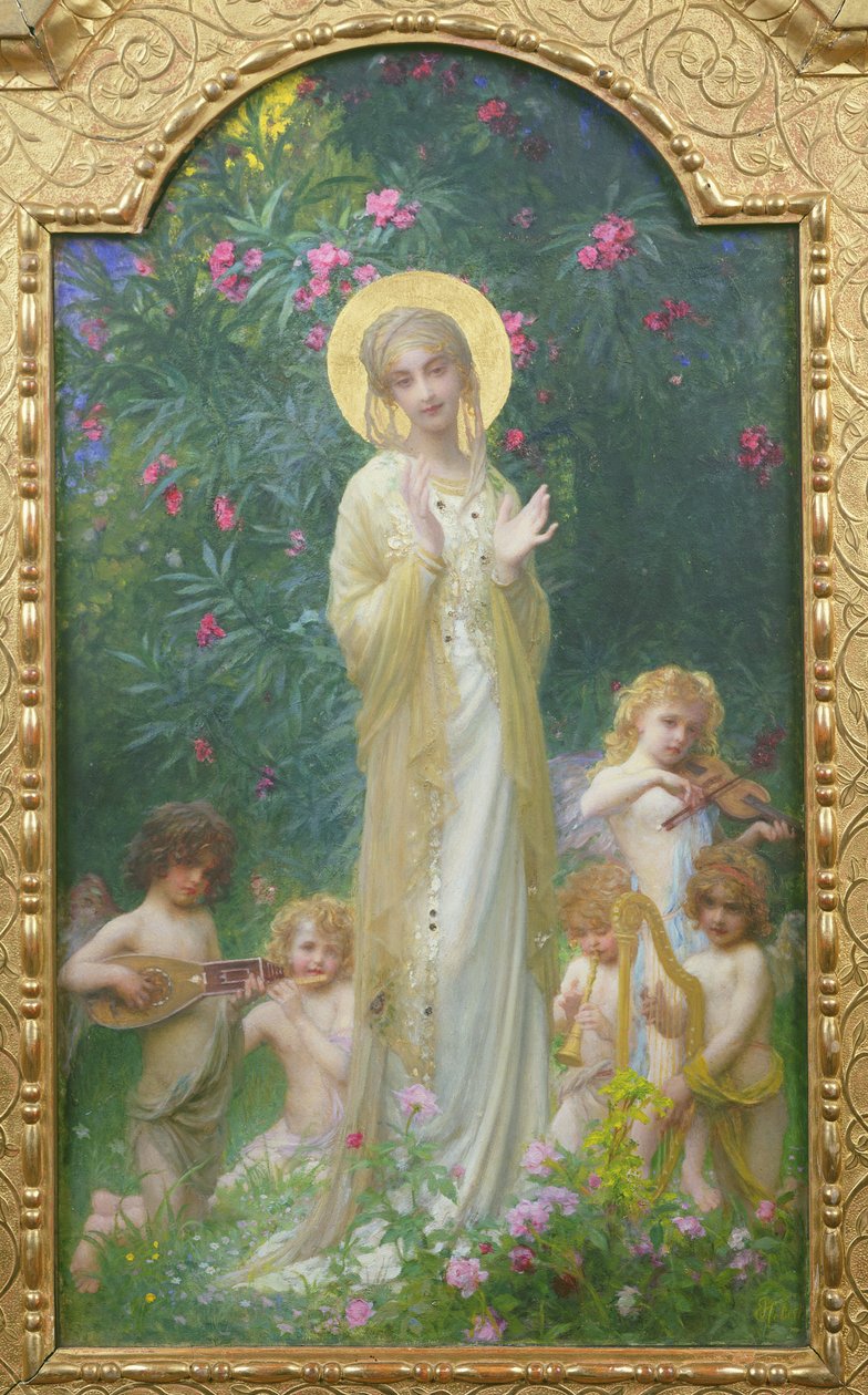 Neitsyt paratiisissa tekijältä Antoine Auguste Ernest Herbert or Hebert