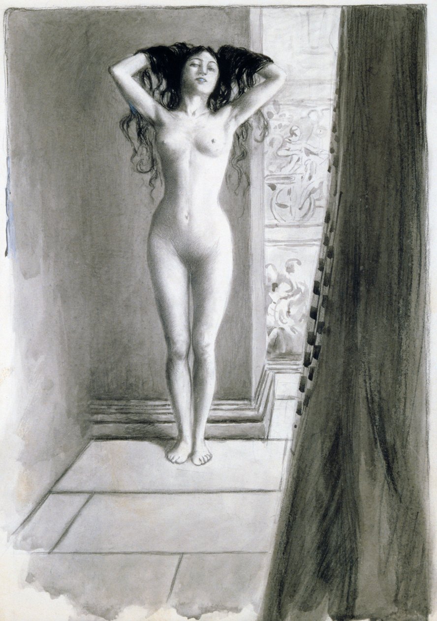 Afrodite, 1896 tekijältä Antoine Calbet