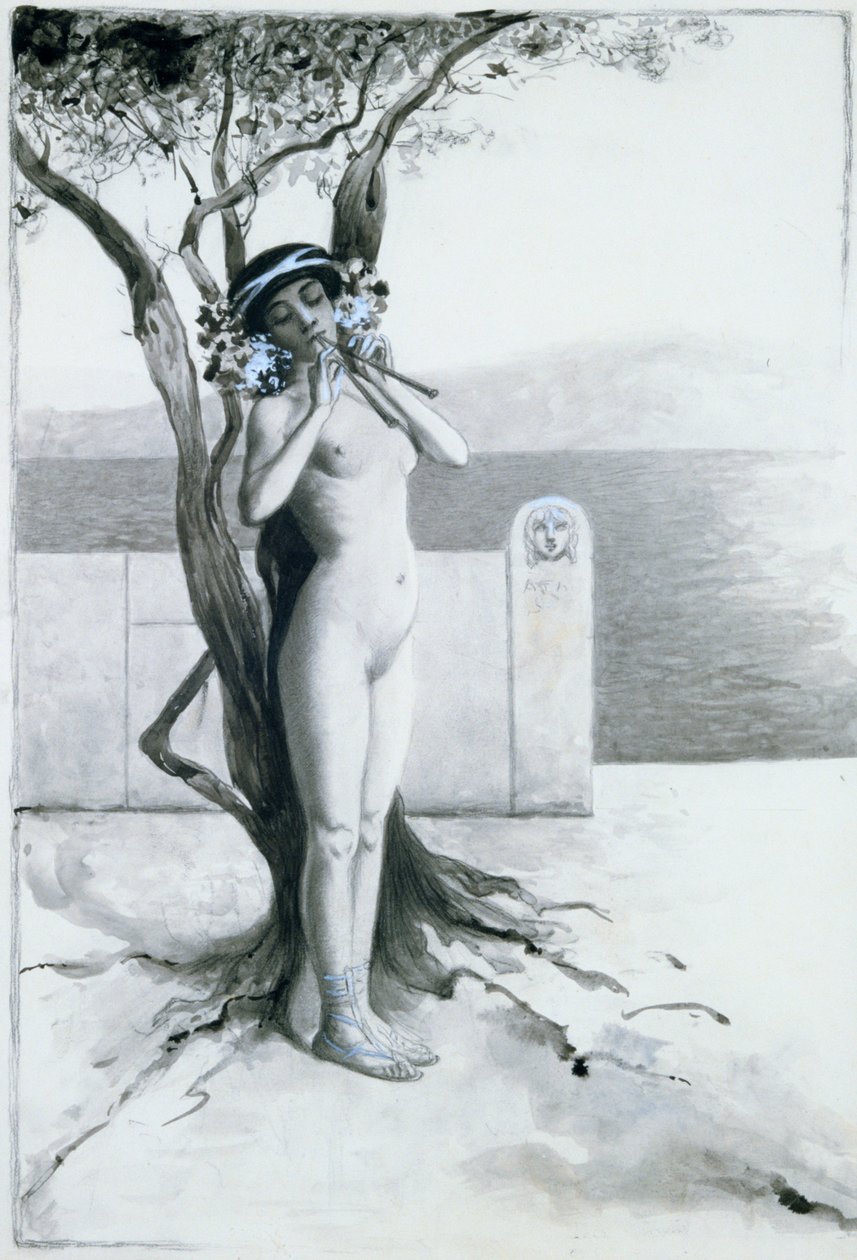 Afrodite, 1896 tekijältä Antoine Calbet