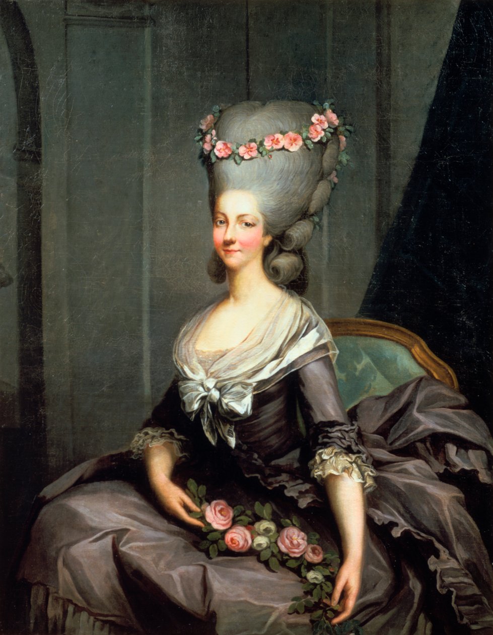"Prinsessa Lamballe" 1700-luvun lopulla tekijältä Antoine Callet