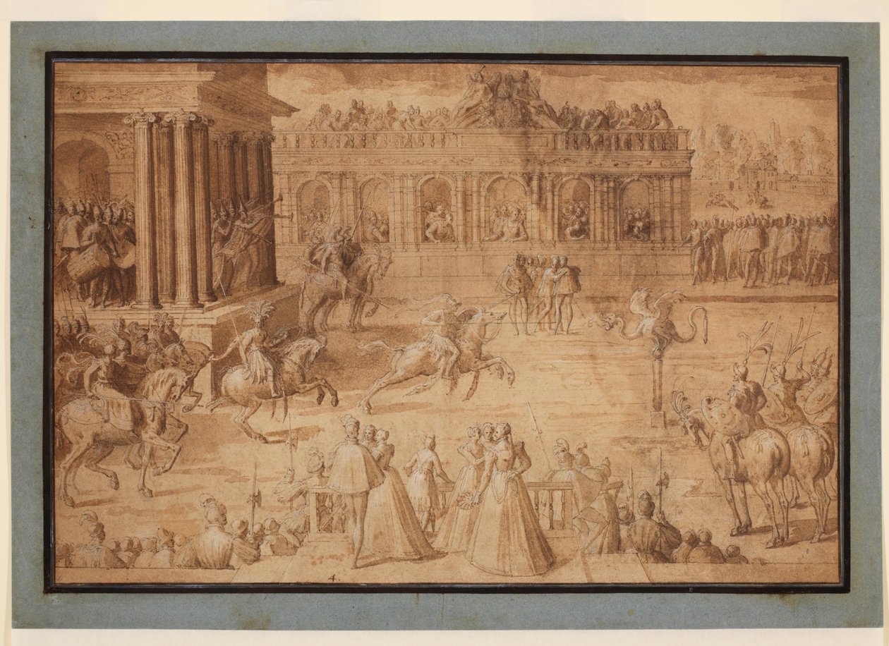 Kvintain, 1575-1580 tekijältä Antoine Caron