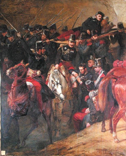 Hyökkäys Muzayahiin tekijältä Antoine Charles Horace Vernet