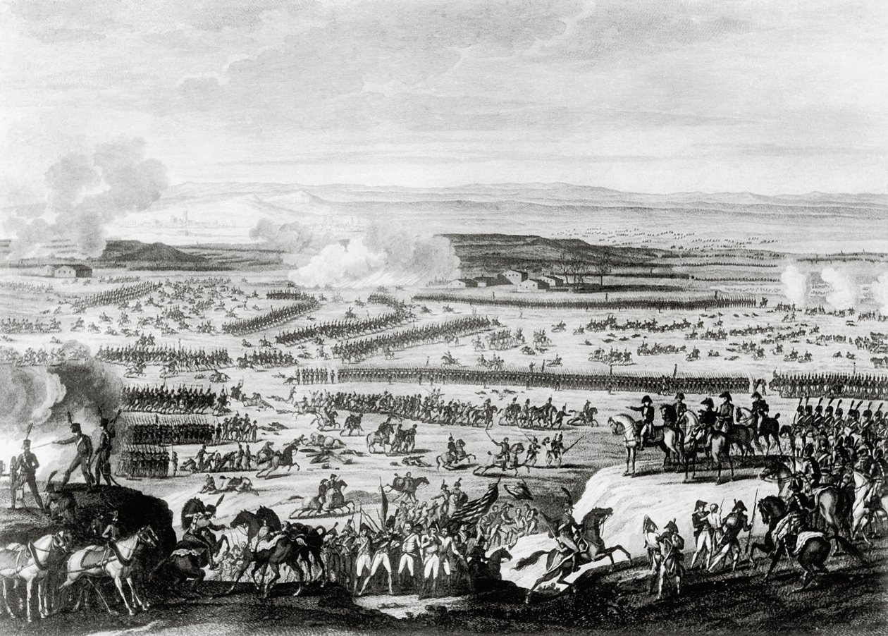 Austerlitzin taistelu Määrissä tekijältä Antoine Charles Horace Vernet