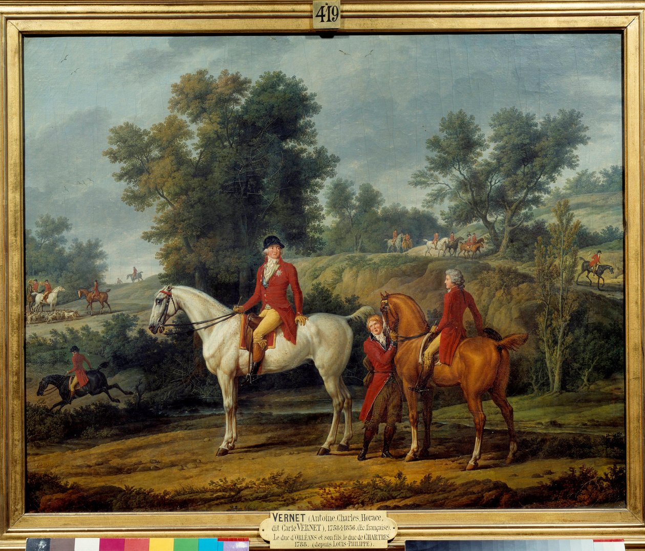Metsästysmatkalle Herttua Louis Philippe II Joseph d