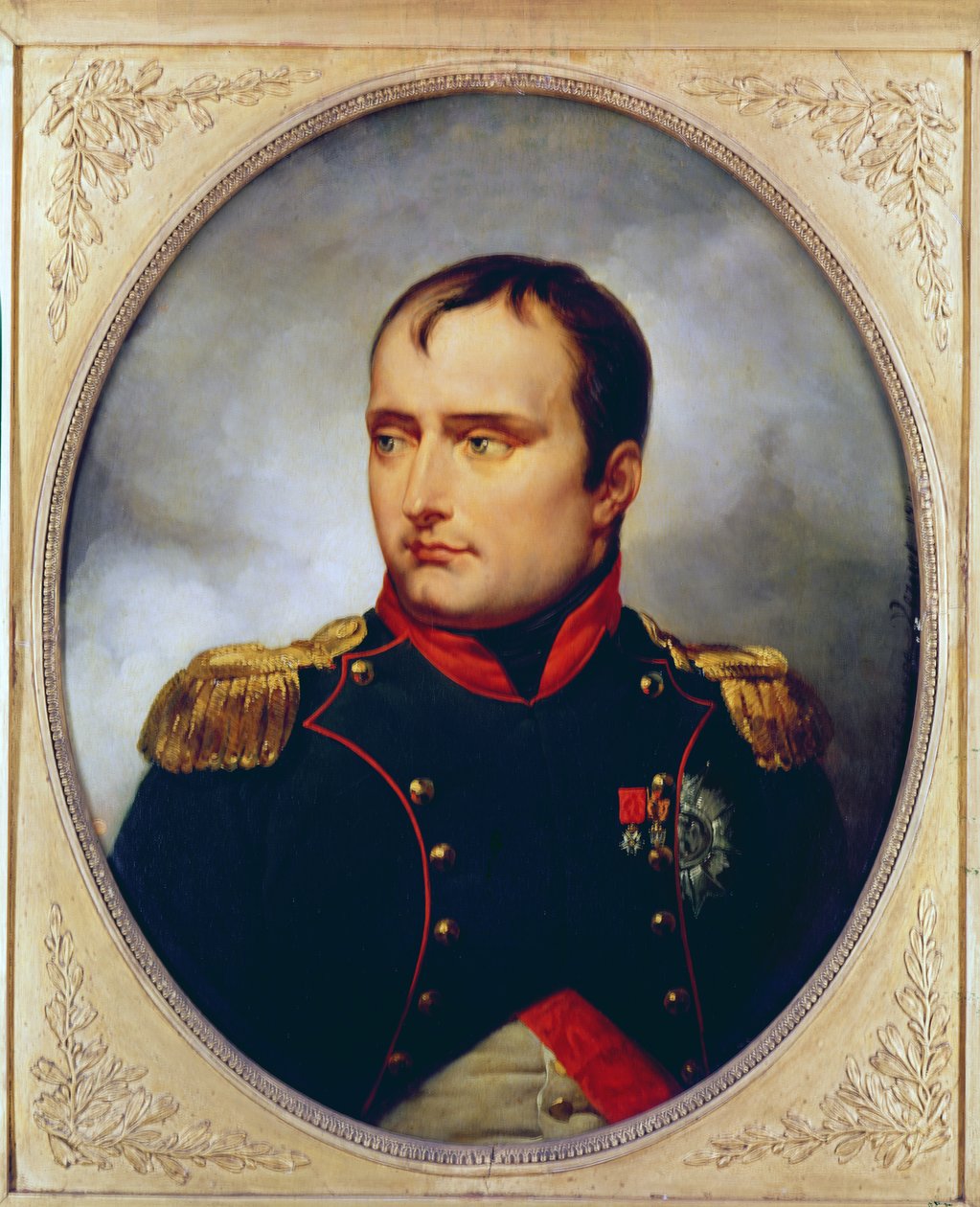 Napoleon I:n (1769-1821) muotokuva 1815 tekijältä Antoine Charles Horace Vernet