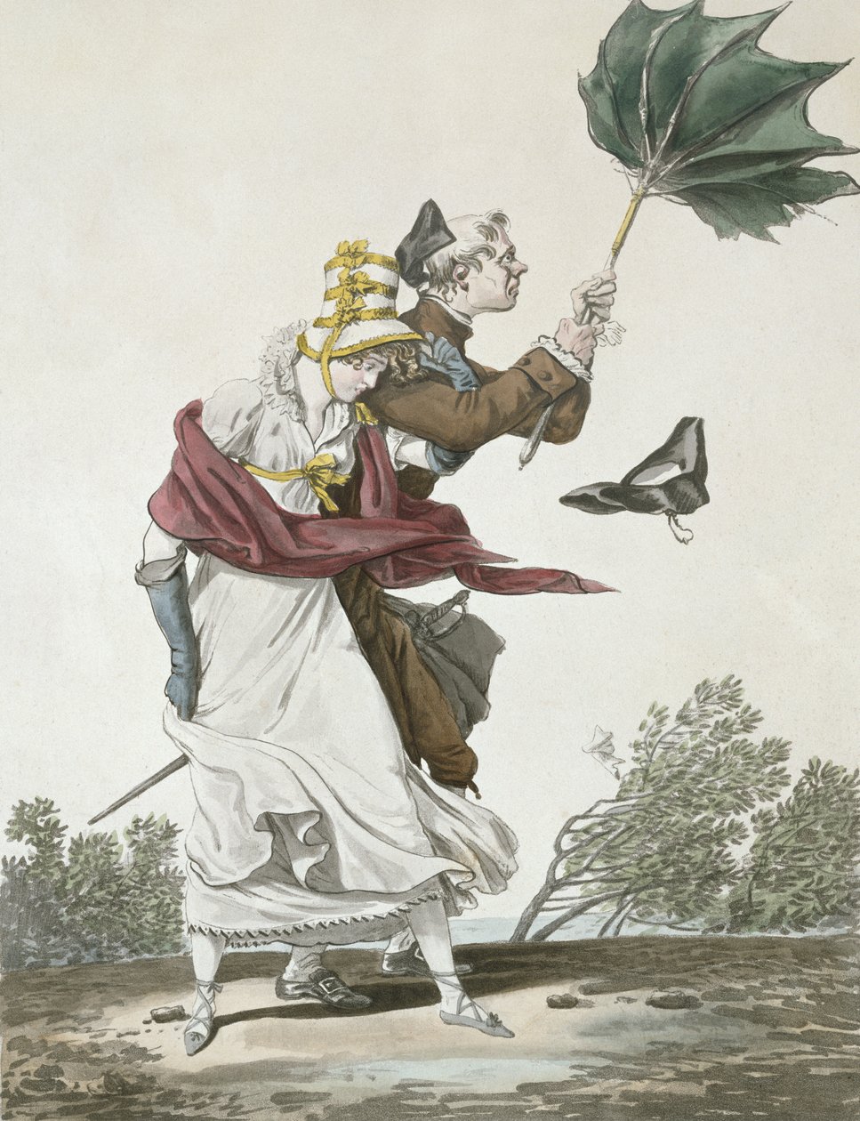 Tuulenpuuska tekijältä Antoine Charles Horace Vernet