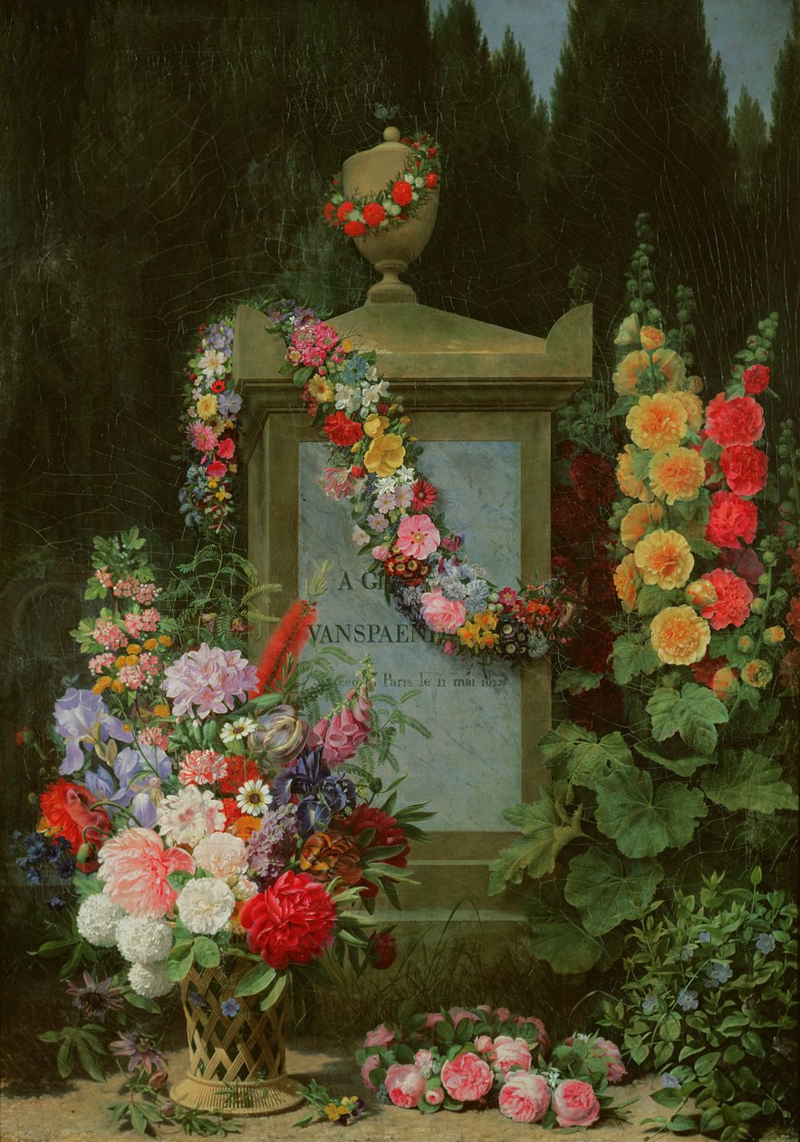 Kunnioitus Gerard van Spaendonckille, 1830 tekijältä Antoine Chazal