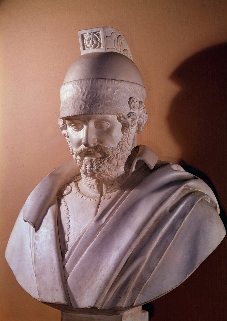 Jacques Christophe Coquillen muotokuva sanoi kenraali Dugommier (1736-1794)"" Antoine Denis Chaudetin (1763-1810) veistos Sun. 0,90 m Versailles, linnamuseo tekijältä Antoine Denis Chaudet