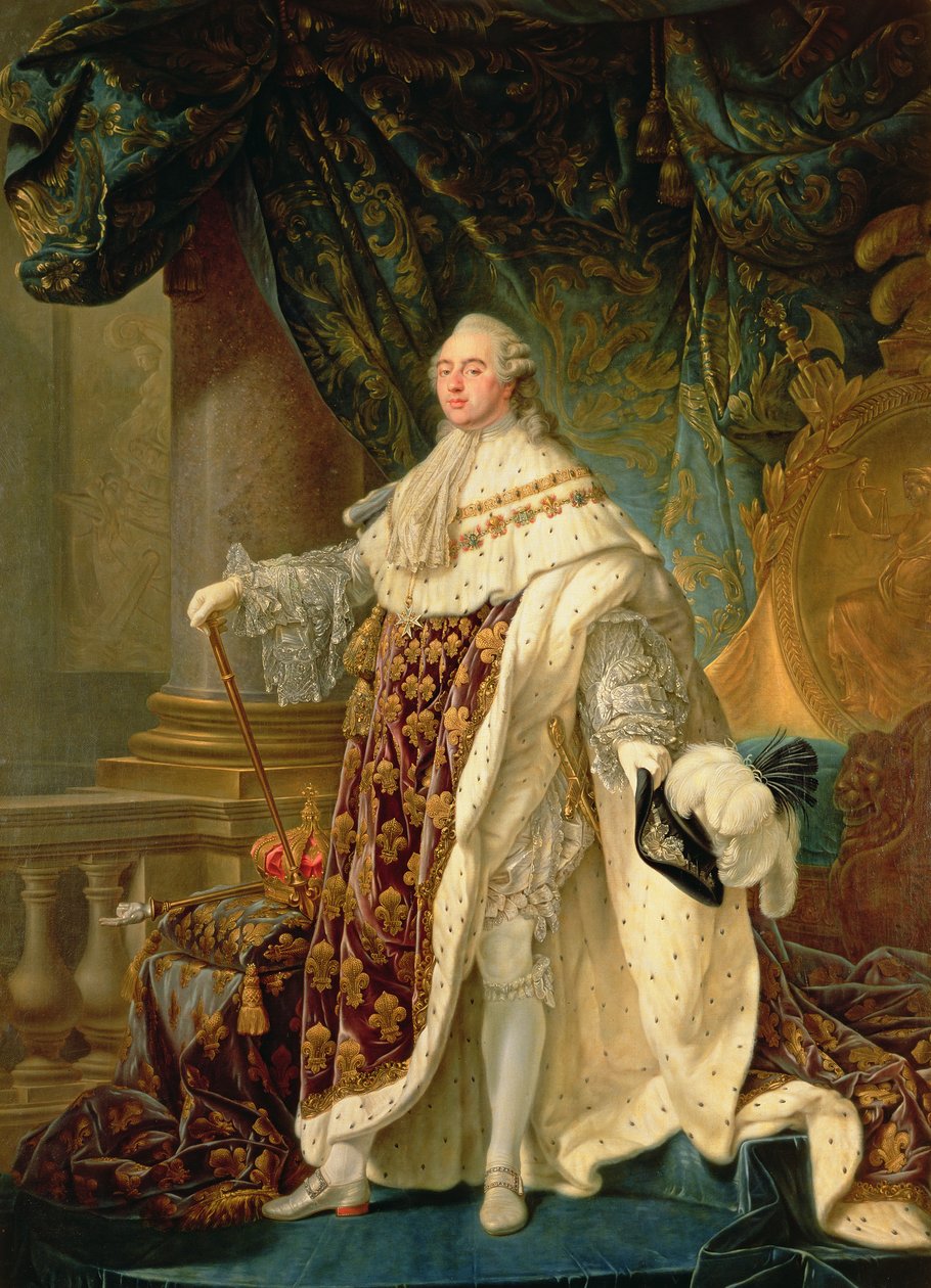 Ludvig XVI (1754-1793) tekijältä Antoine François Callet