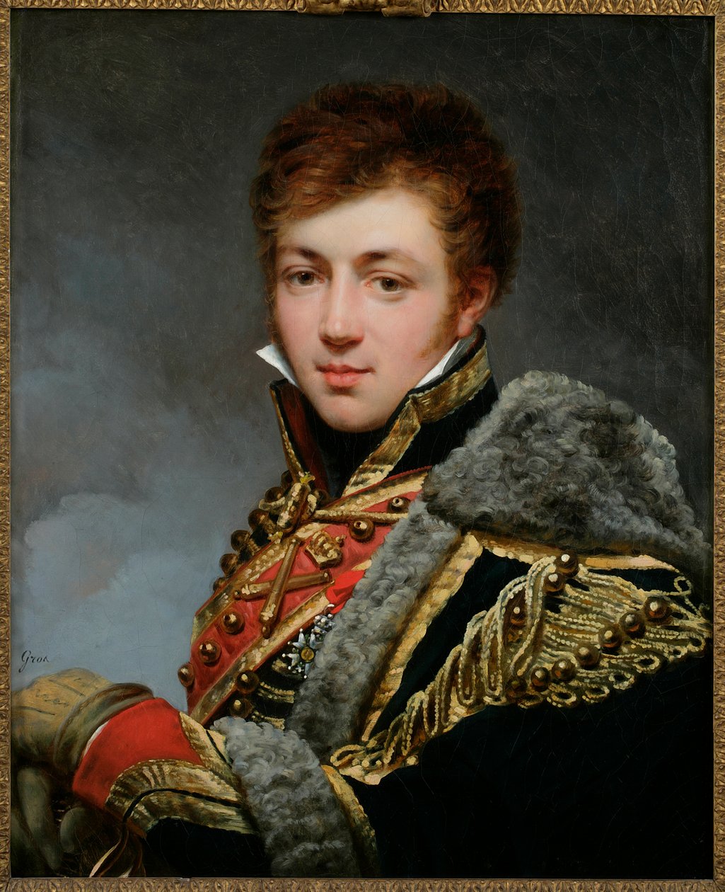 ranska: Portrait du comte Honoré de La Riboisière (1788-1868) tekijältä Antoine Jean Gros