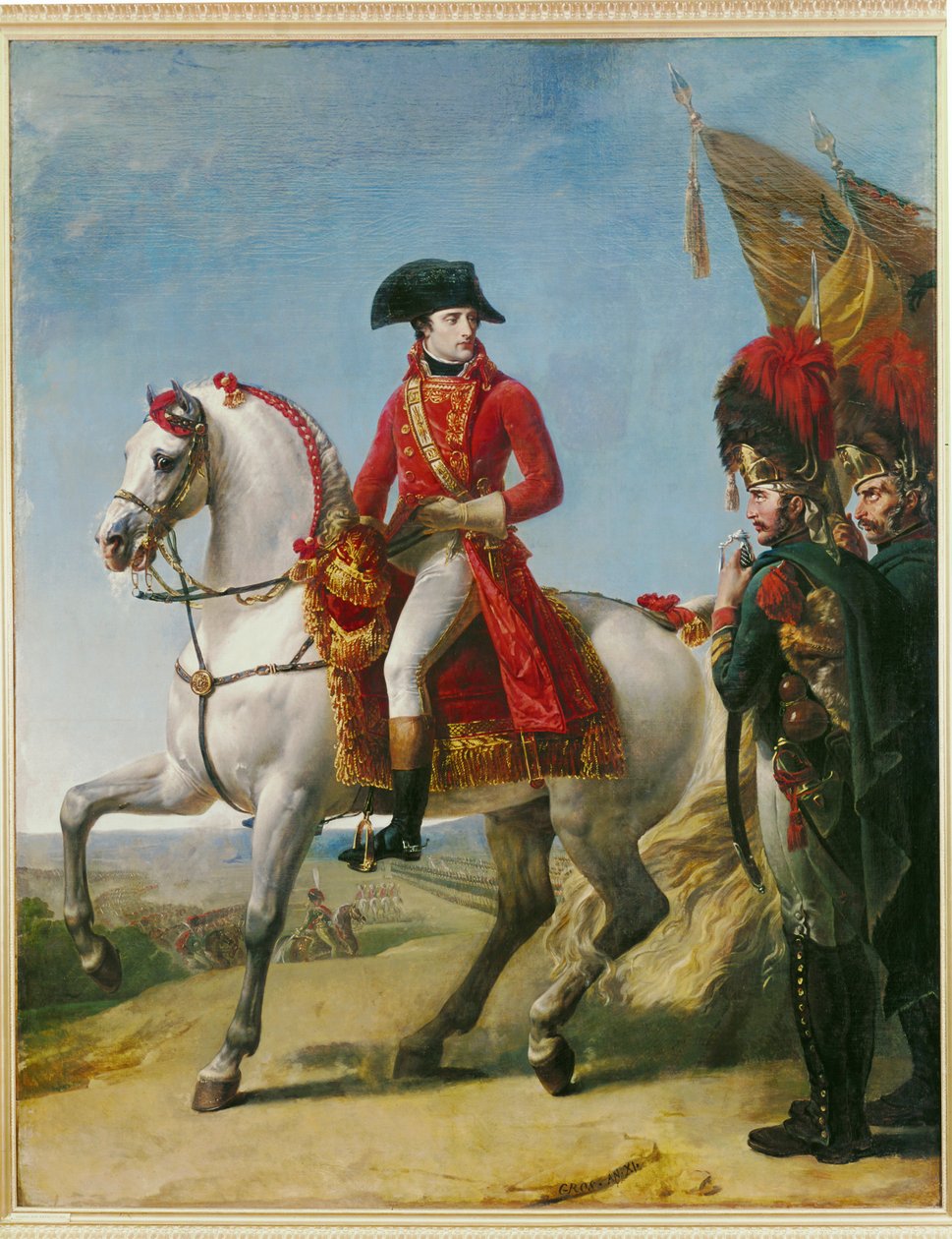 Napoleon Bonaparte, ensimmäinen konsuli, Marengon taistelun jälkeen ... tekijältä Antoine Jean Gros