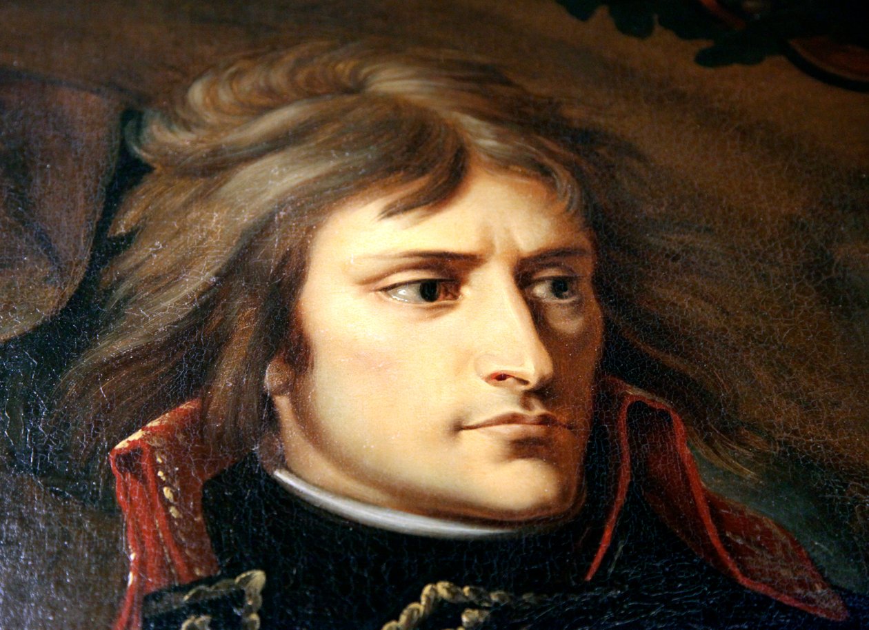 "Napoleon Bonaparte Arcolen sillalla", c1796-c1797 tekijältä Antoine Jean Gros