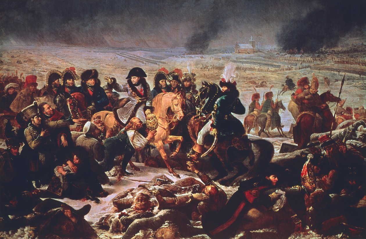 "Napoleon Eylaun taistelun kentällä", 9. helmikuuta 1807 1808 tekijältä Antoine Jean Gros
