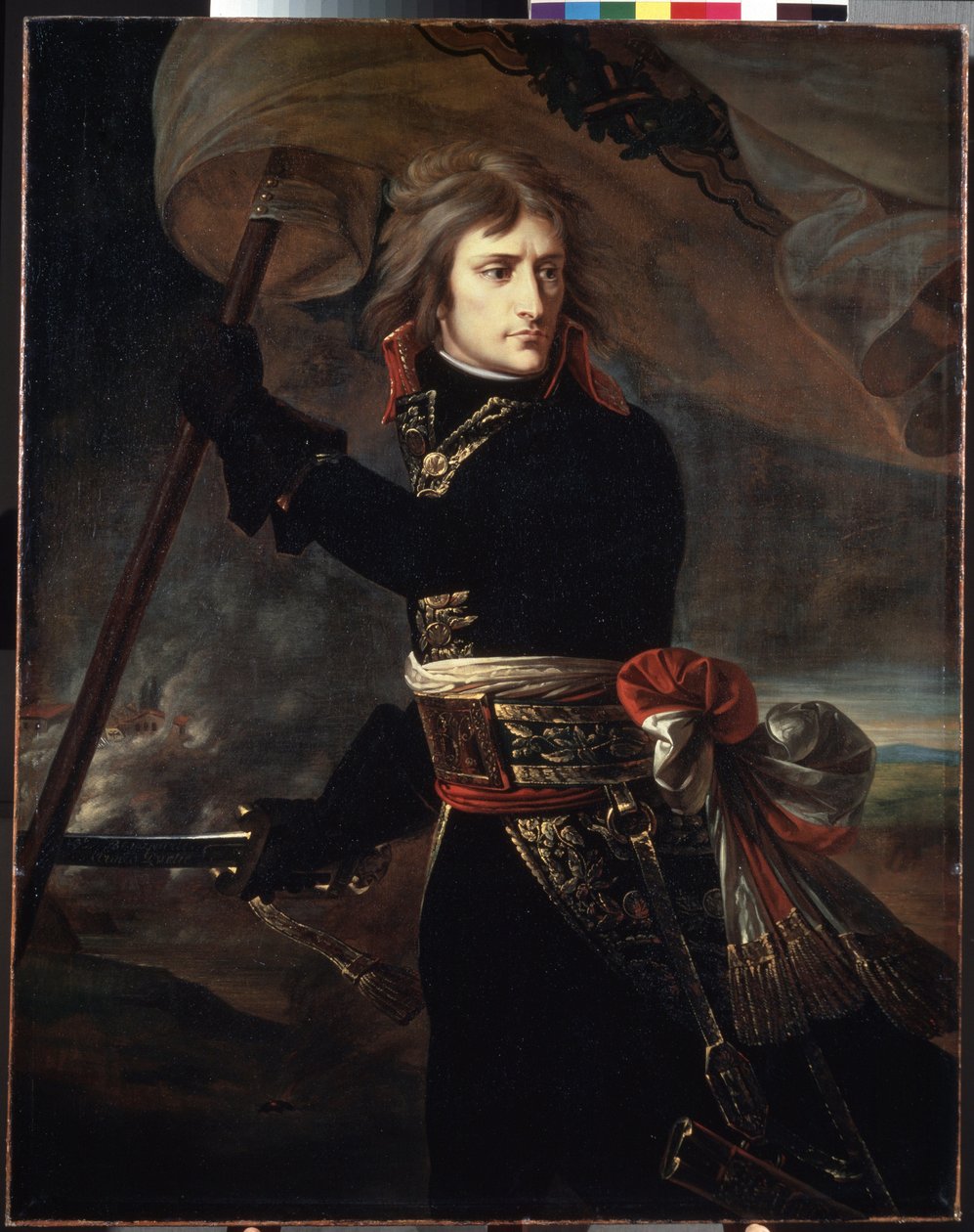 ""Napoleon Bonaparten (1769 - 1821) muotokuva Pont d