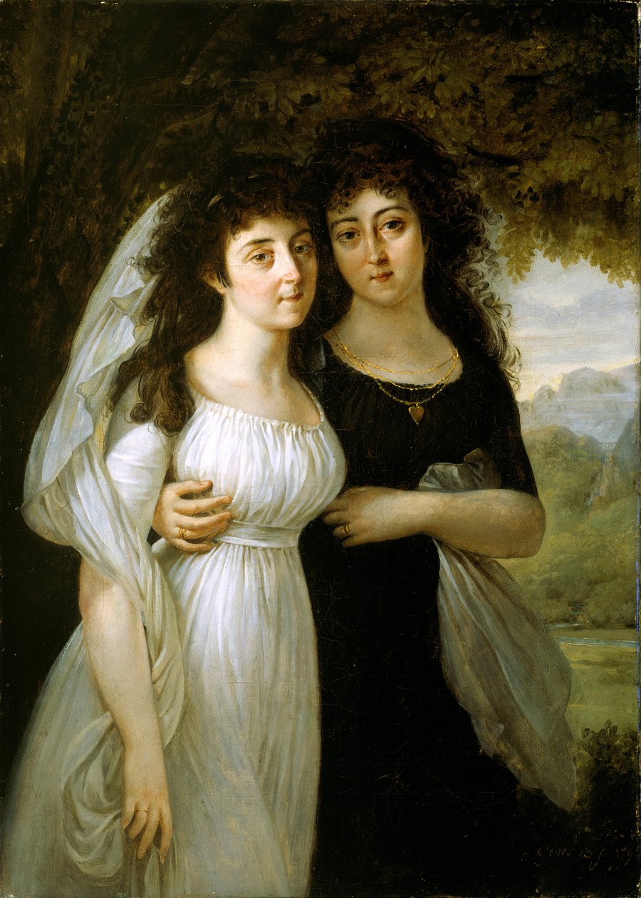 Maistren sisarten muotokuva, 1796. tekijältä Antoine Jean Gros