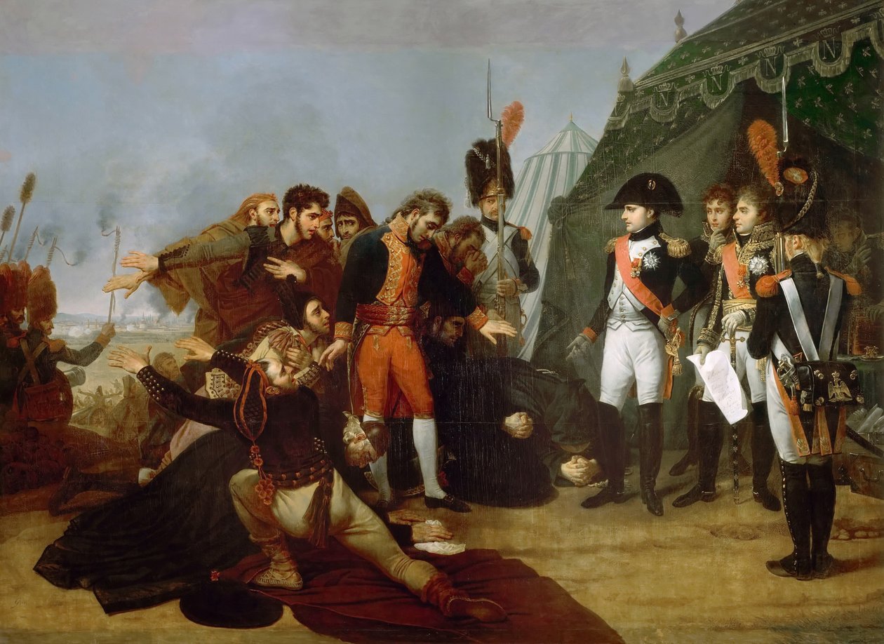 Madridin antautuminen 4. joulukuuta 1808 tekijältä Antoine Jean Gros