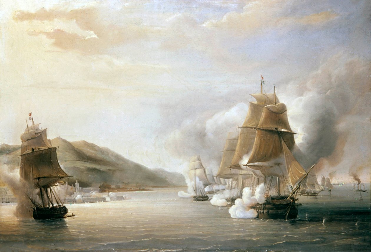 Algerian valloitus, 3. heinäkuuta 1830 (öljy kankaalle) tekijältä Antoine Leon Morel Fatio