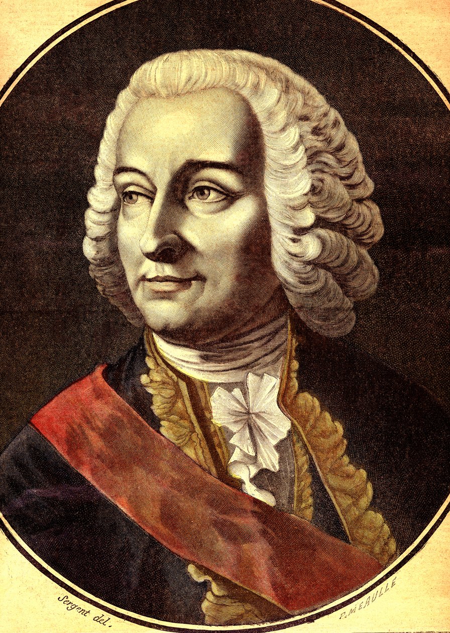 Joseph François, DUPLEIXin markiisi (kaiverrus) tekijältä Antoine Louis Francois (after) Sergent Marceau