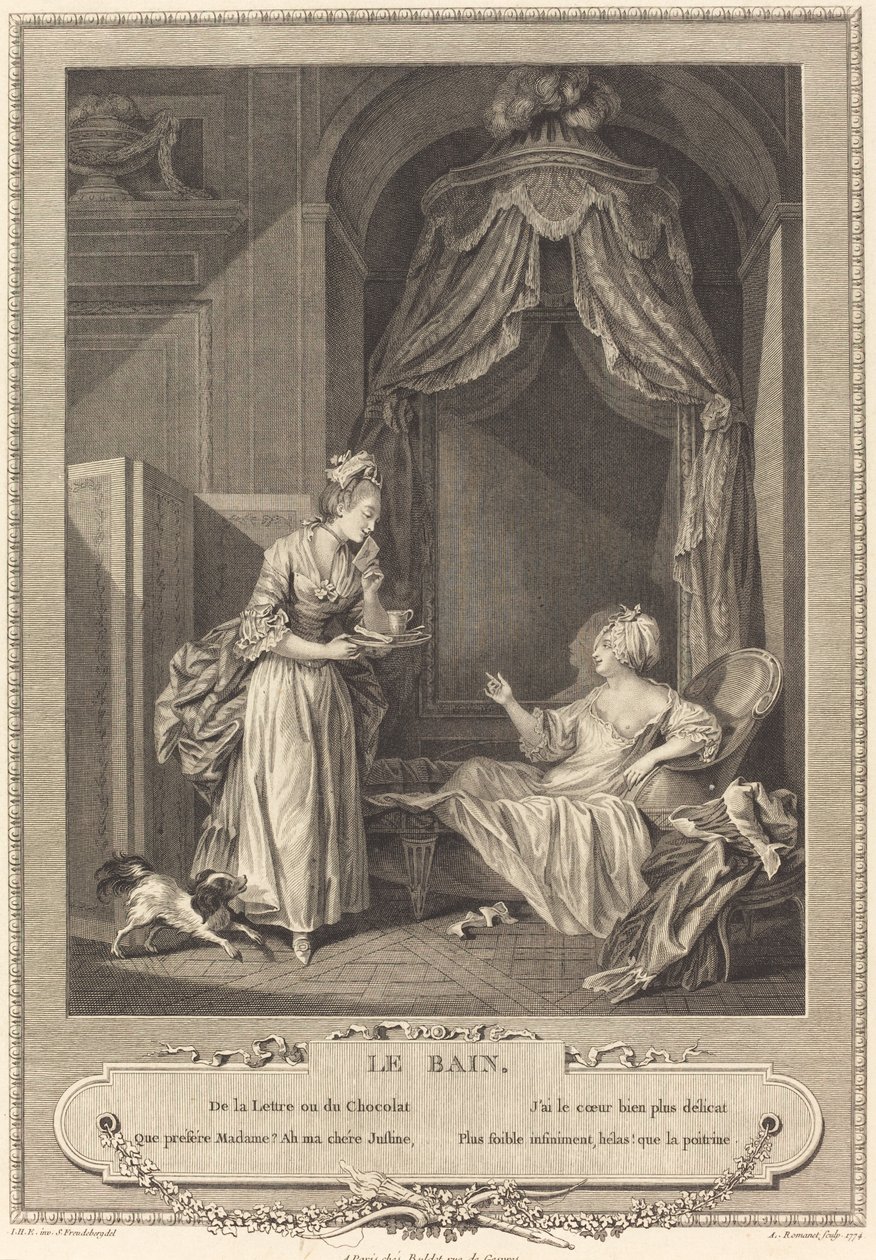 Amb dona finlandesa tekijältä Antoine Louis Romanet after Sigmund Freudenberger