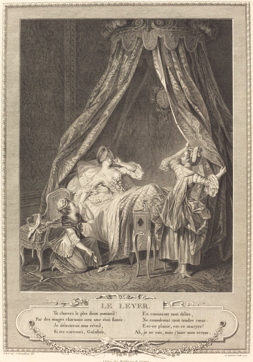 nouse ylös tekijältä Antoine Louis Romanet after Sigmund Freudenberger