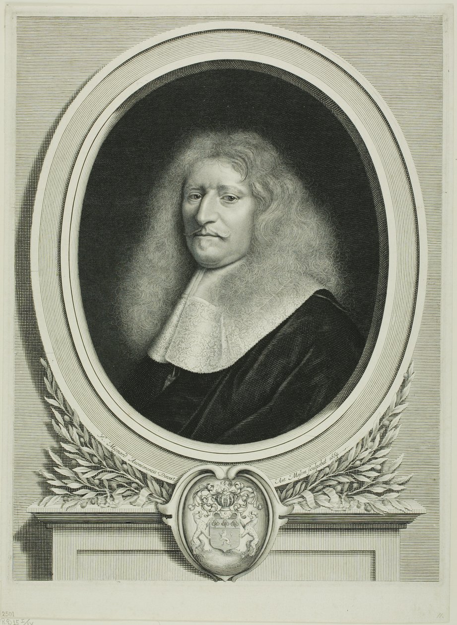 Muotokuva Guillaume de Brisacierista tekijältä Antoine Masson