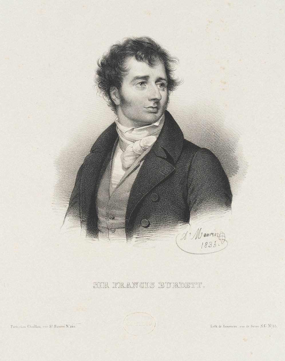 Sir Francis Burdett tekijältä Antoine Maurin