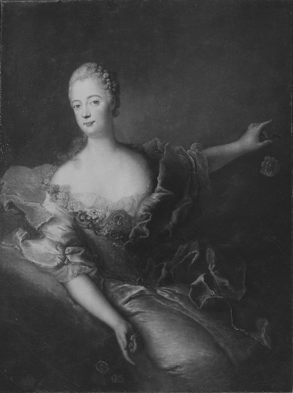 Anna Lovisa Elisabet, 1738-1820, Brandenburg-Schwedtin prinsessa, Preussin prinsessa tekijältä Antoine Pesne