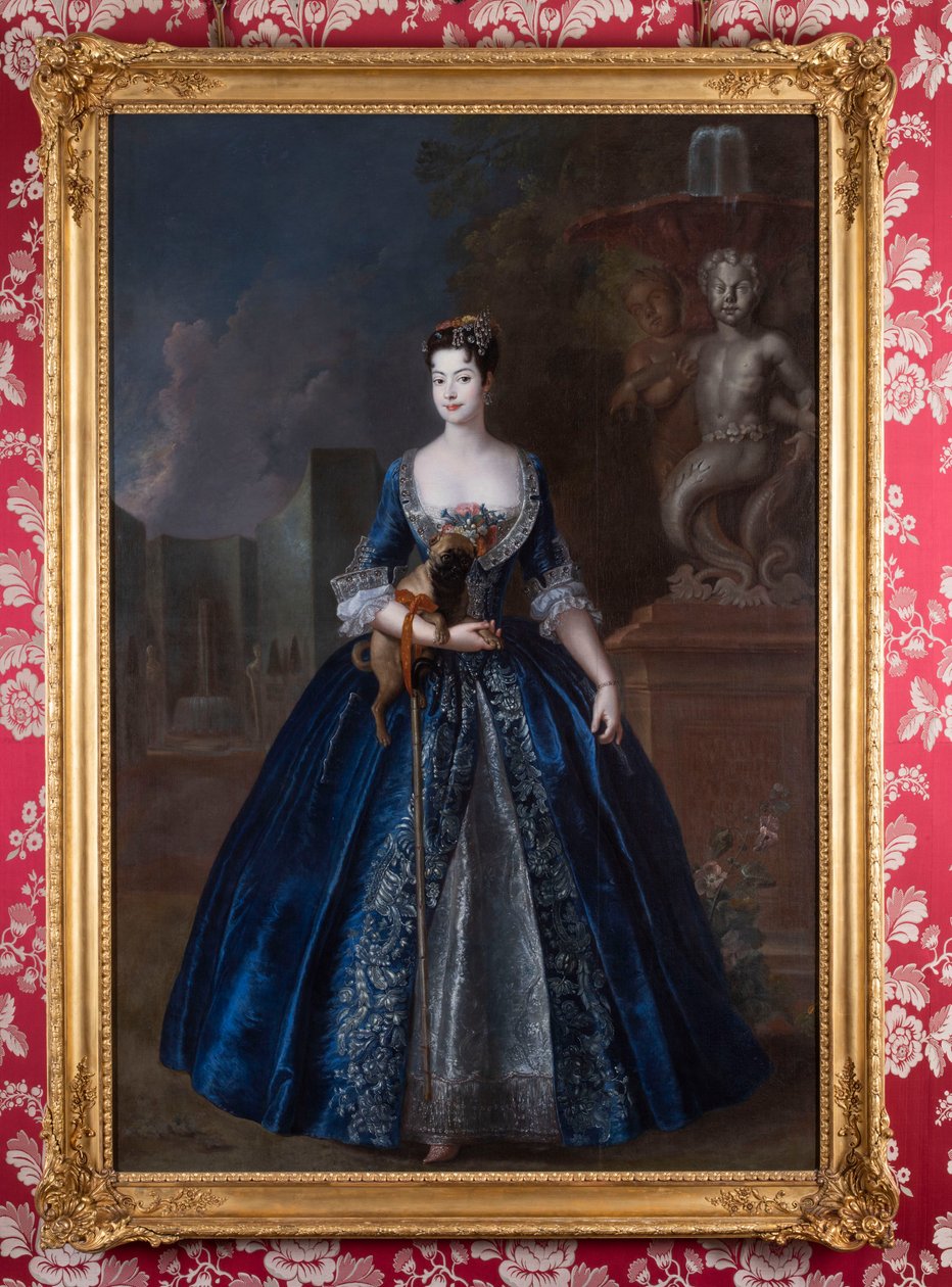 Anna Orzelska (1707-1769) tekijältä Antoine Pesne