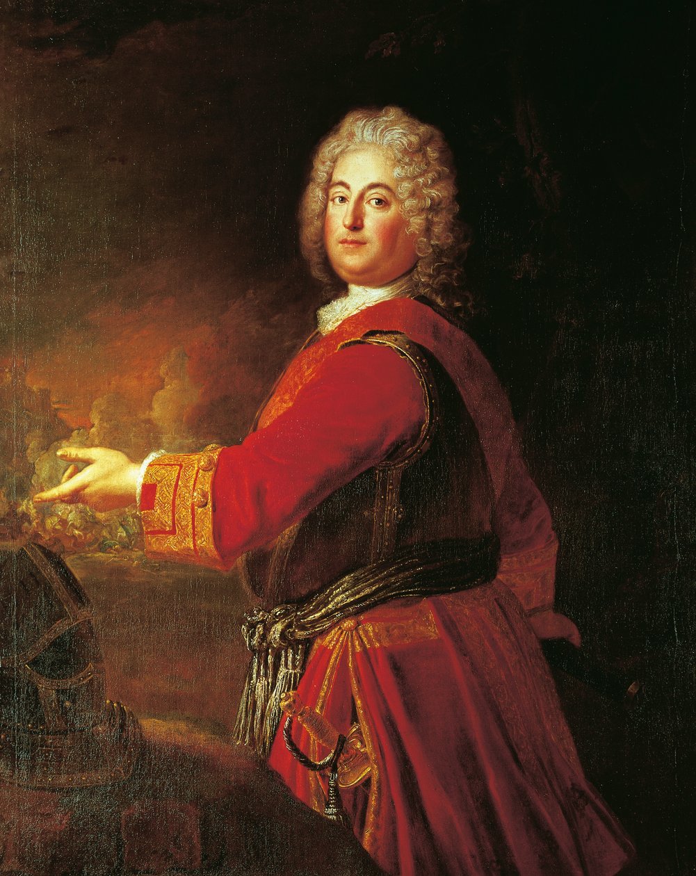 Christian Louis Brandenburg (Herzberg am Harz tekijältä Antoine Pesne
