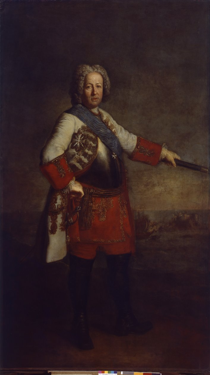 Kreivi Friedrich Heinrich von Seckendorf, 1720 tekijältä Antoine Pesne