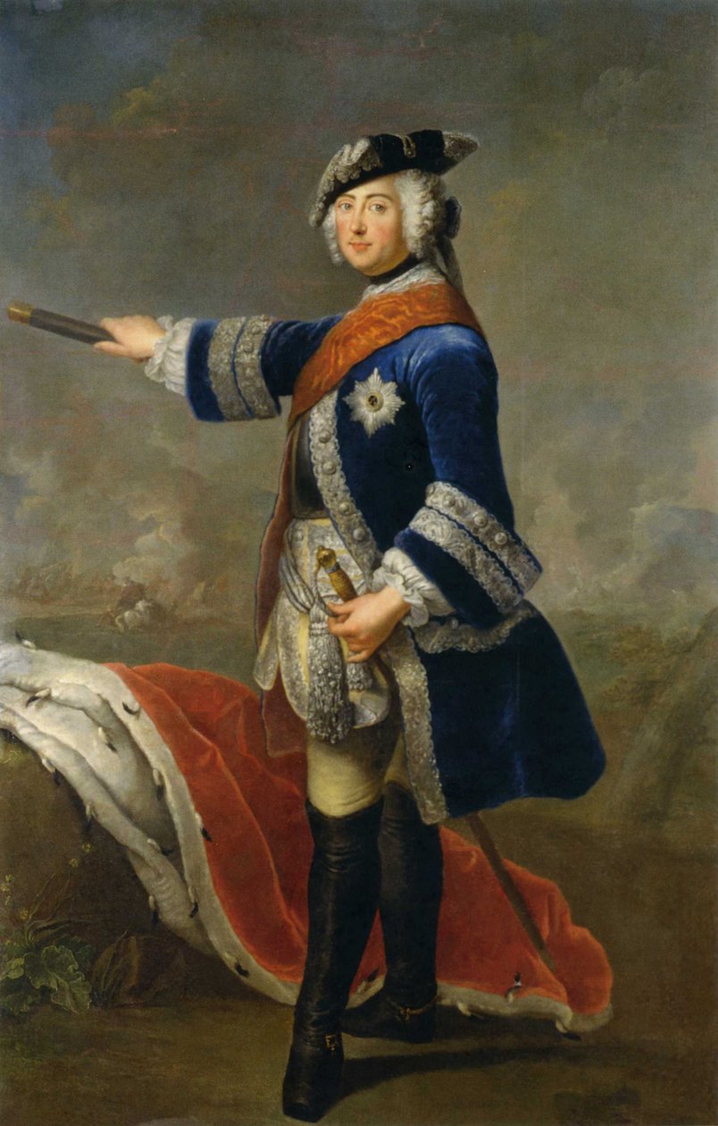 Friedrich II (Pesne) tekijältä Antoine Pesne