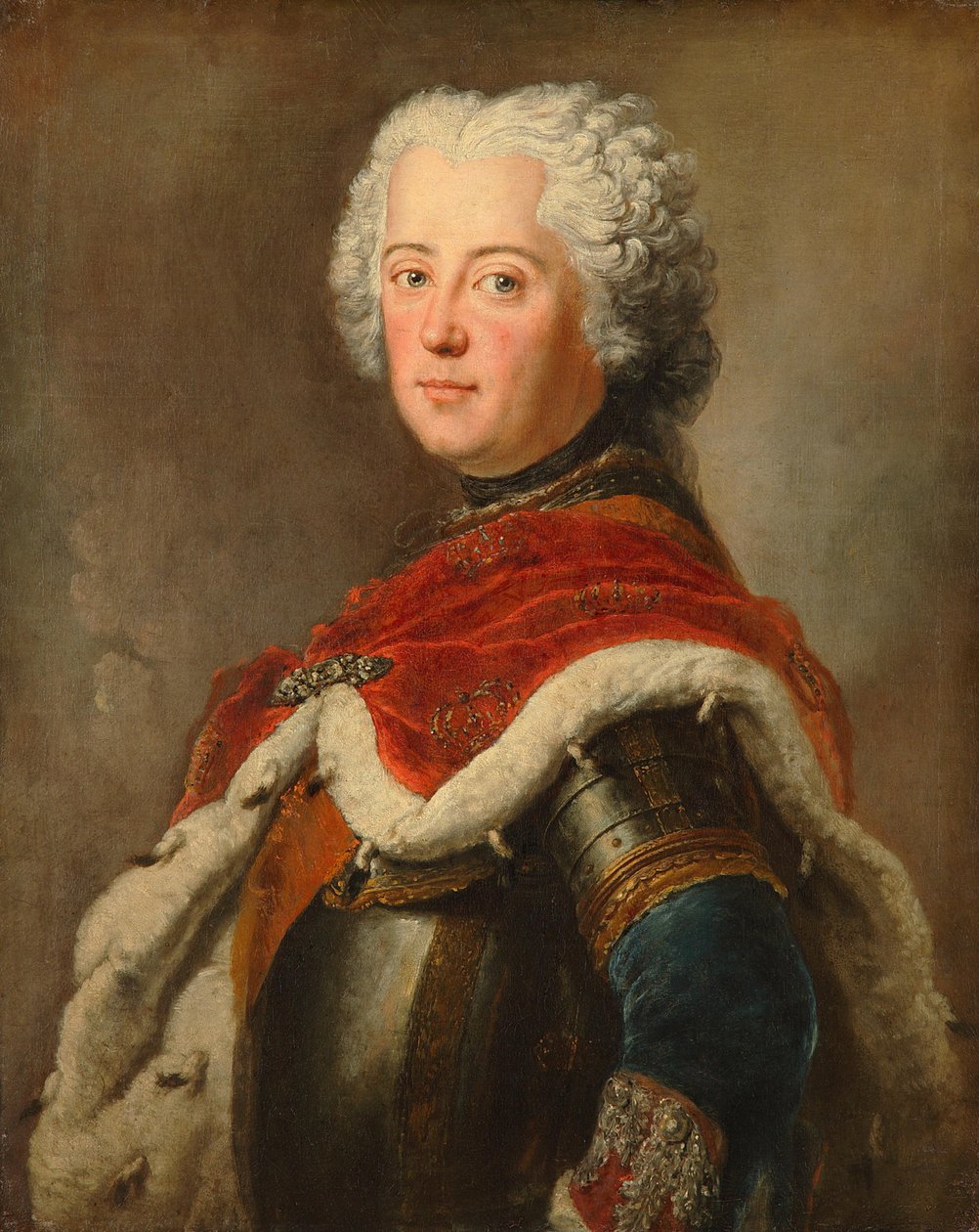 Fredrik Suuri kruununprinssinä tekijältä Antoine Pesne