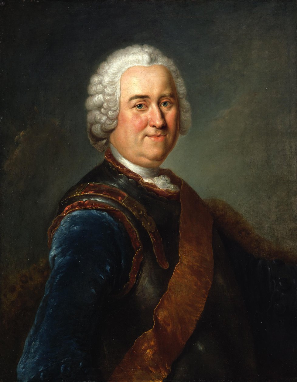 Kenraalimarsalkka Jacob von Keith tekijältä Antoine Pesne