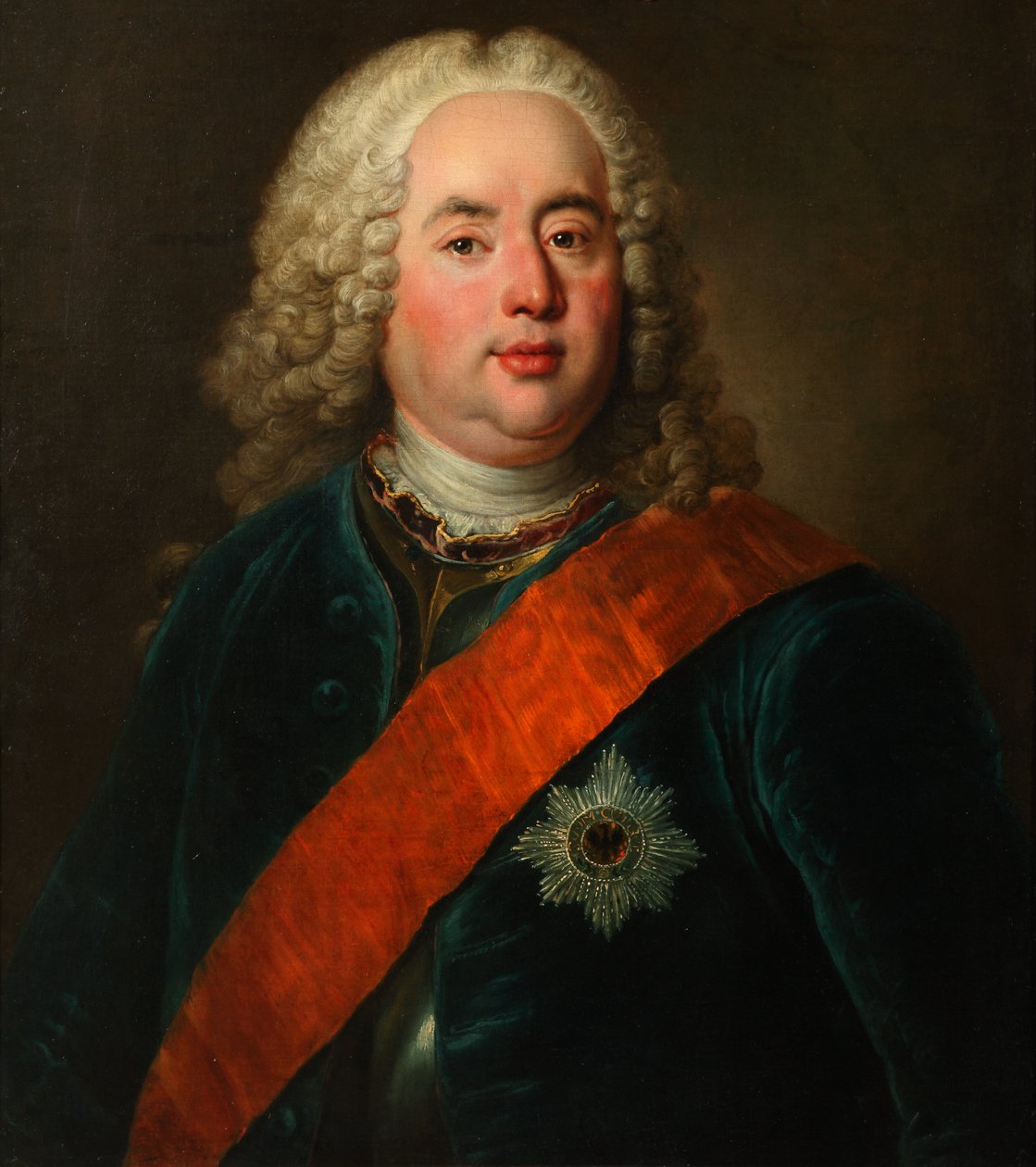Graf Gustav Adolph Gotter tekijältä Antoine Pesne