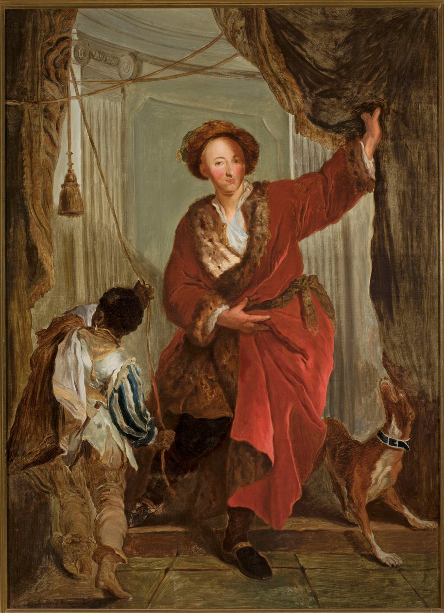 Muotokuva Friedrich Ernst von Knyphausenista (1678-1731) tekijältä Antoine Pesne