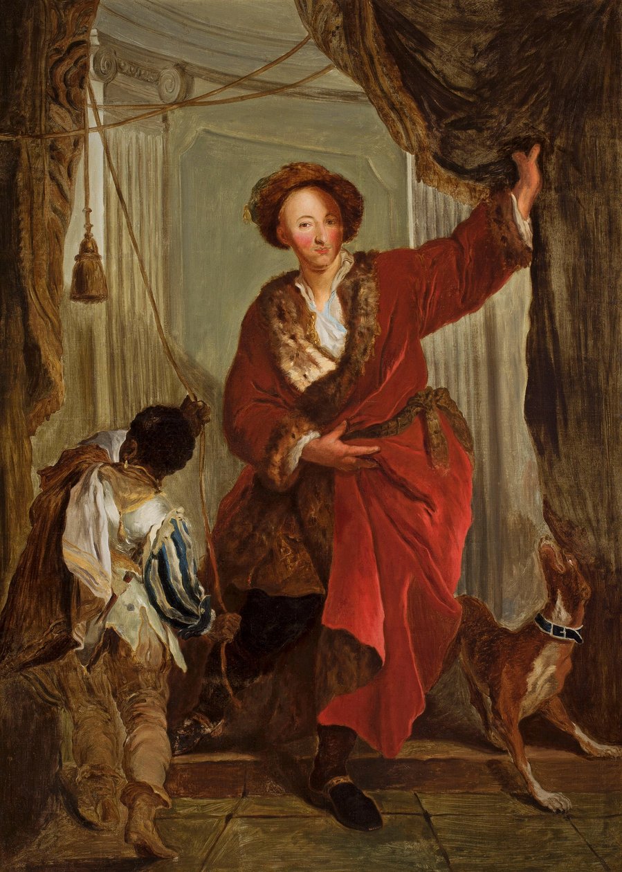 Muotokuva Friedrich Ernst von Knyphausenista (1678-1731) tekijältä Antoine Pesne