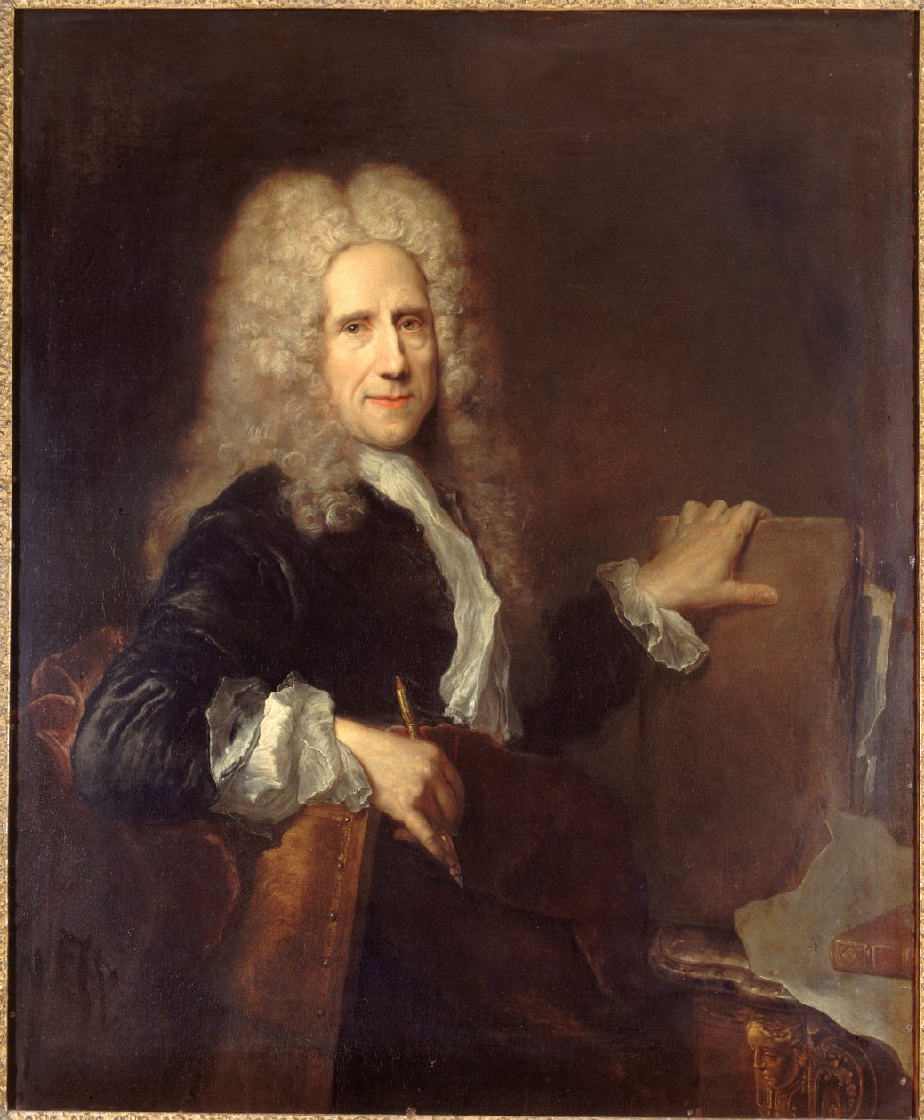 Jean Marietten (1660-1742) muotokuva tekijältä Antoine Pesne